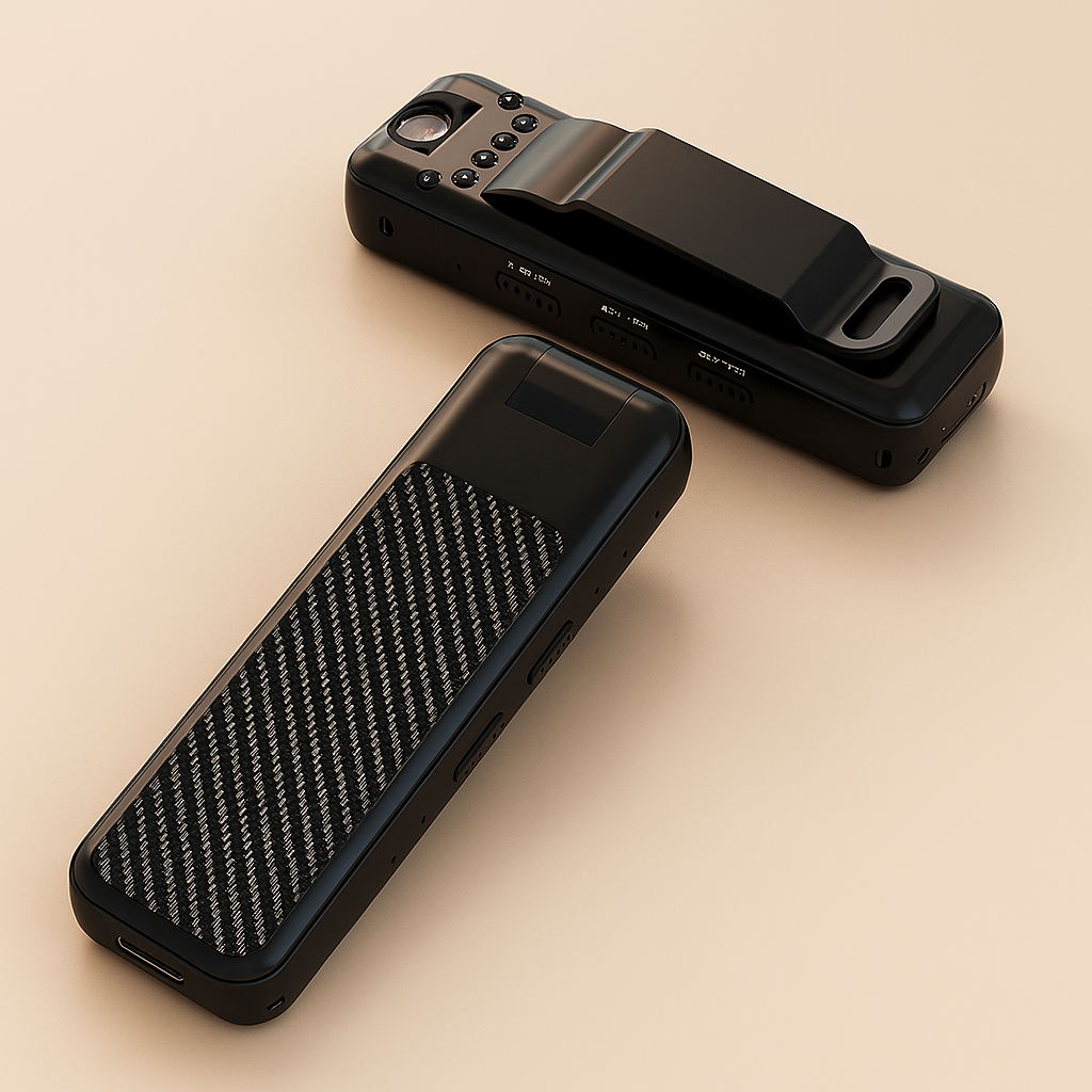 Pocket Spy Mini Clip-On Video Recorder Camera