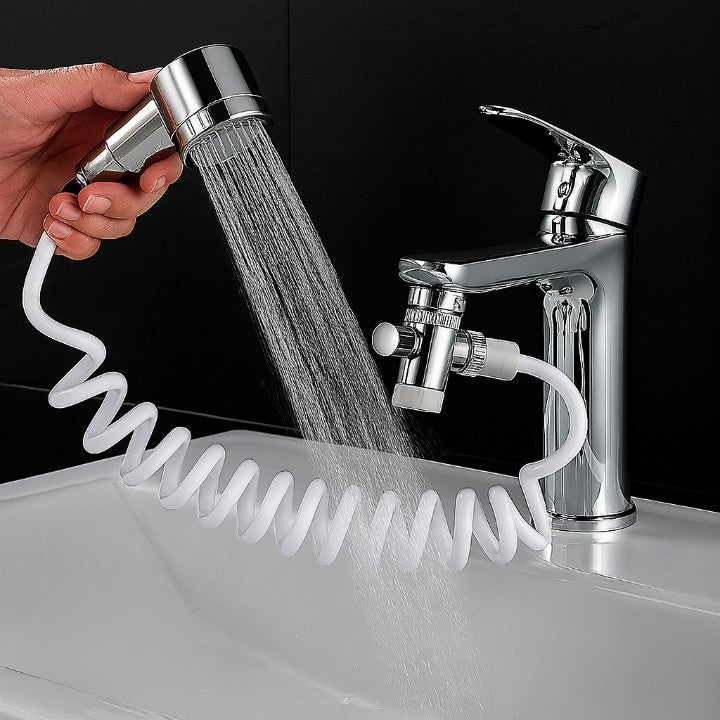 All-in-One Easy Clean Adjustable Bathroom Set
