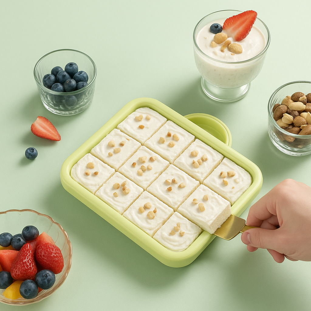 Instant Frozen Ice Cream Dessert Maker Tray