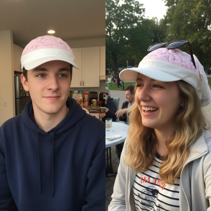 Hidden IQ Brain Hat