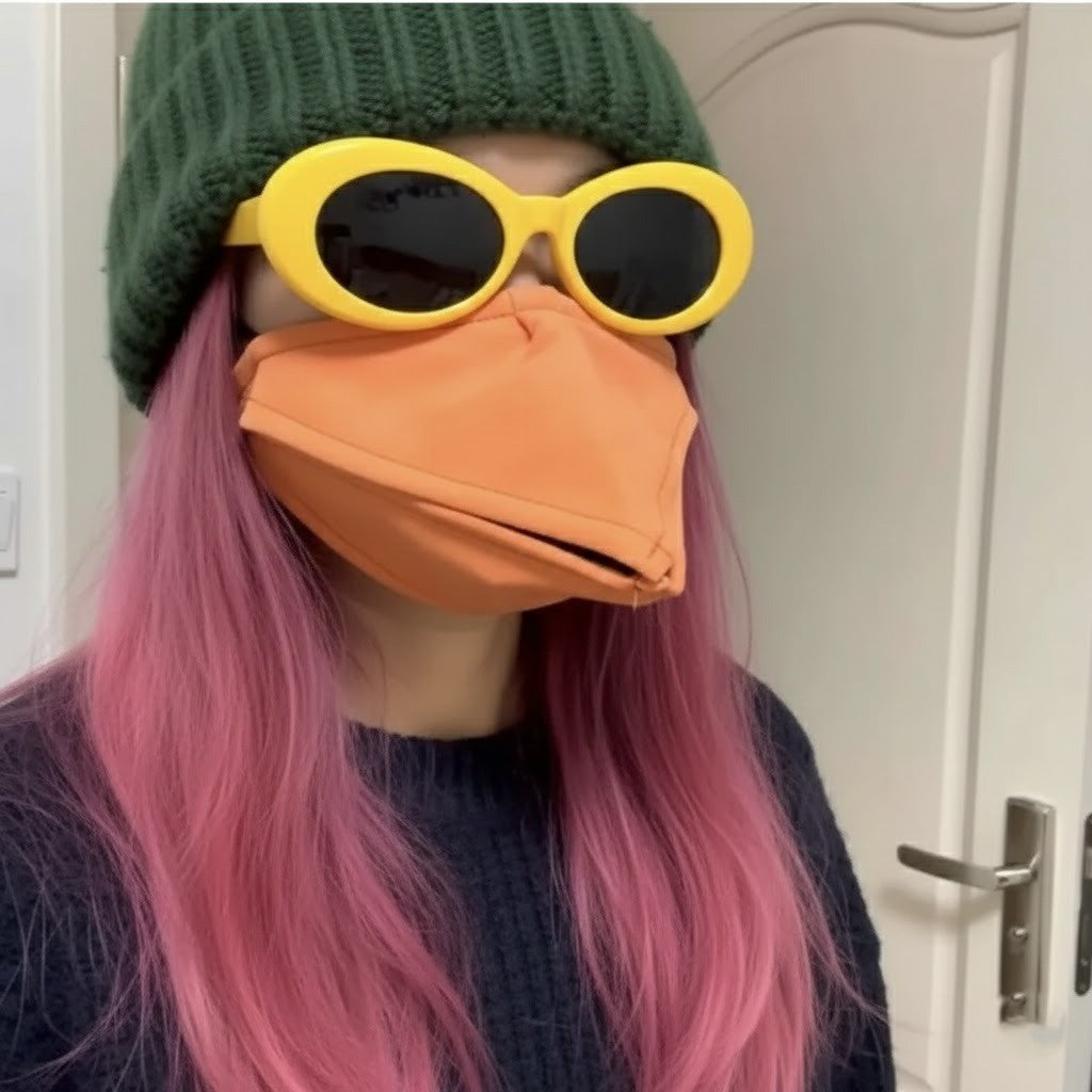 Big Duck Mouth Face Mask