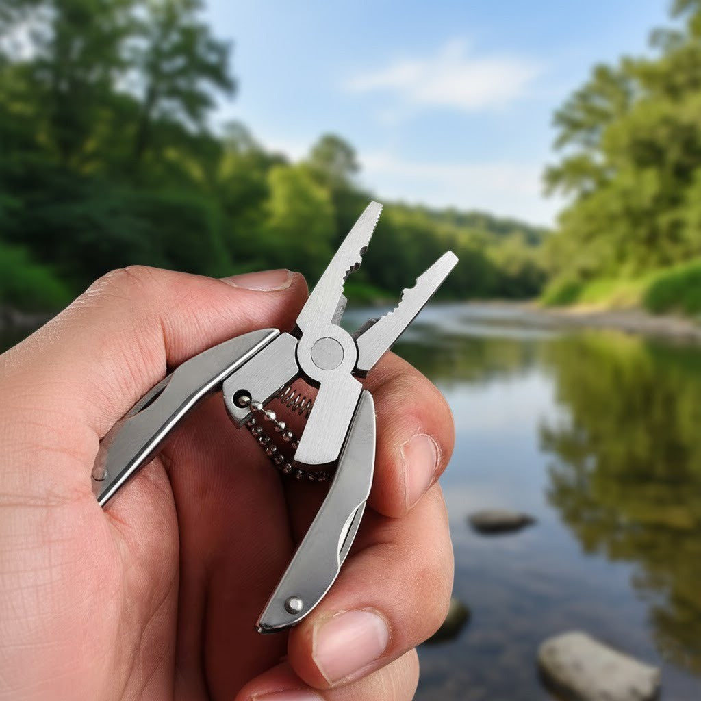 Stainless Edge EDC Multi-Tool Emergency Keychain