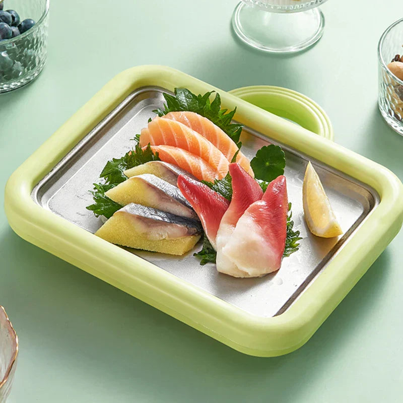 Instant Frozen Ice Cream Dessert Maker Tray