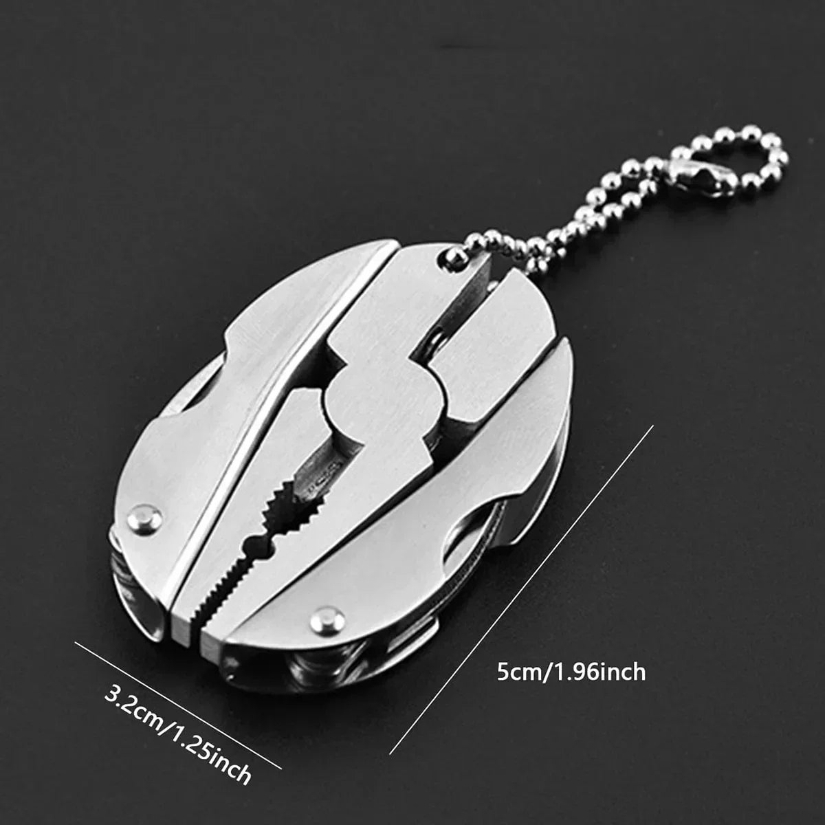 Stainless Edge EDC Multi-Tool Emergency Keychain