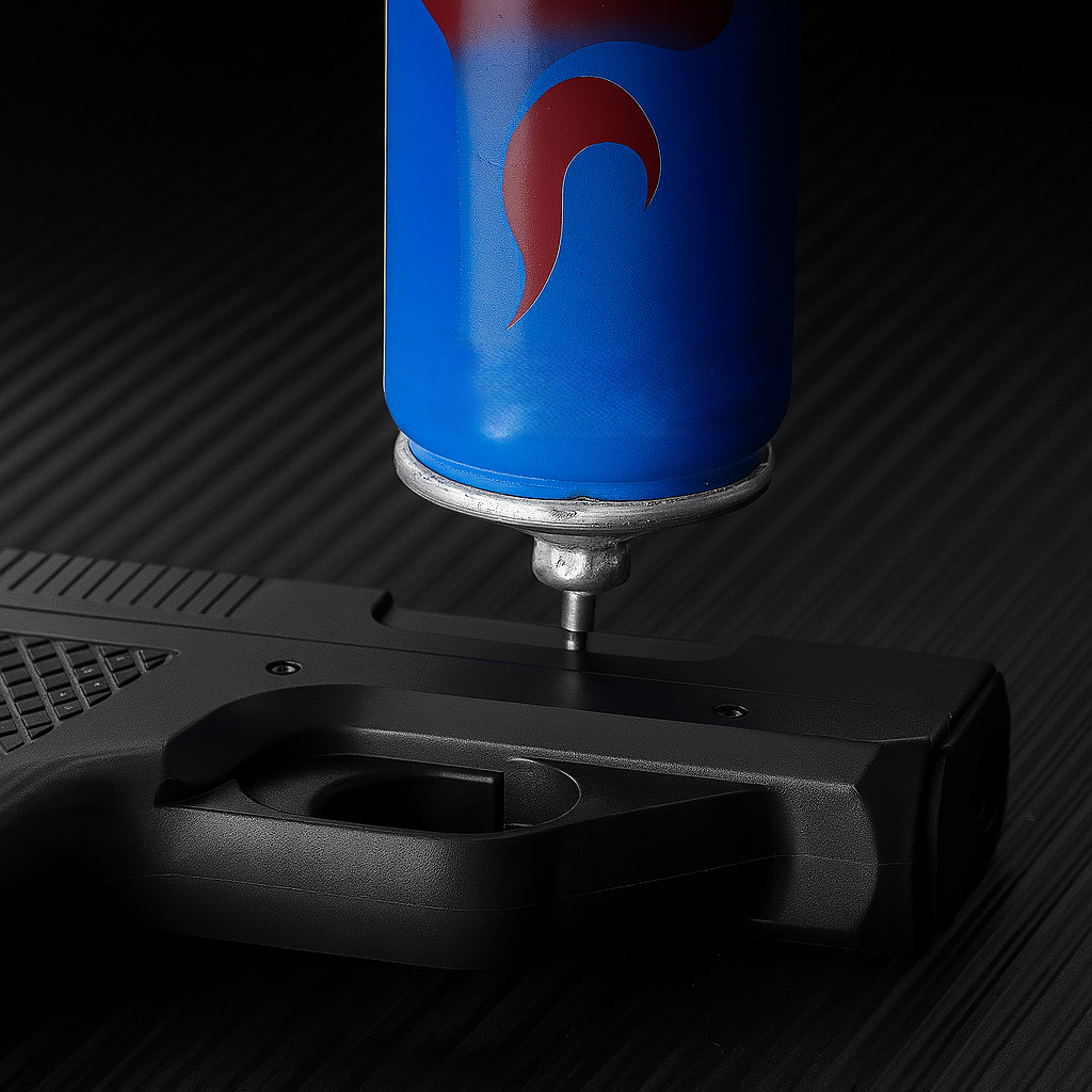 Gun Shape Secret Storage Jet Flame Lighter